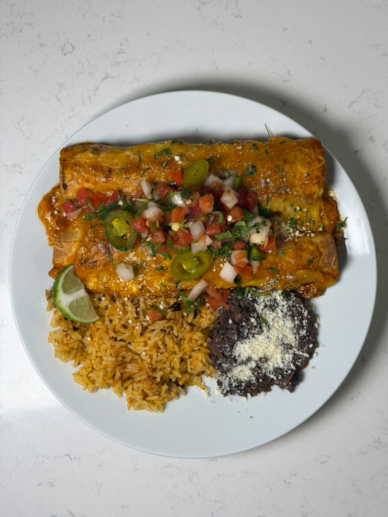 MOOJ Paneer Enchiladas