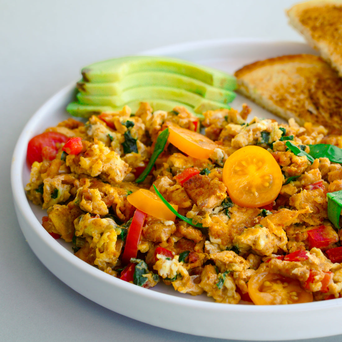 MOOJ Paneer Egg Scramble