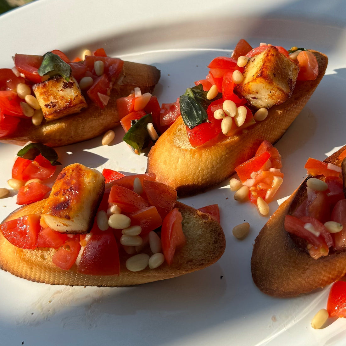 MOOJ Paneer Bruschetta
